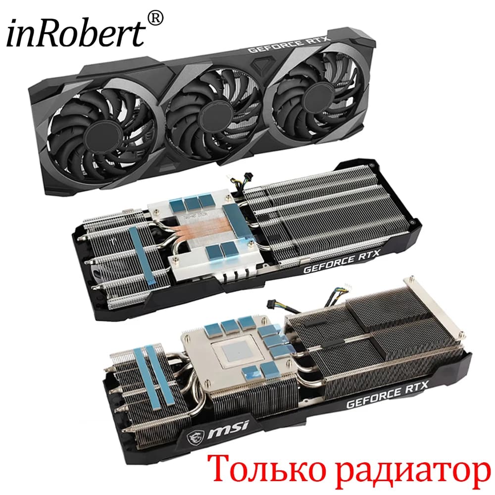 For MSI RTX 3060 3060Ti 3070 3070Ti 3080 3080Ti 3090 Ventus 3X Video Card Cooling Heatsink New Original