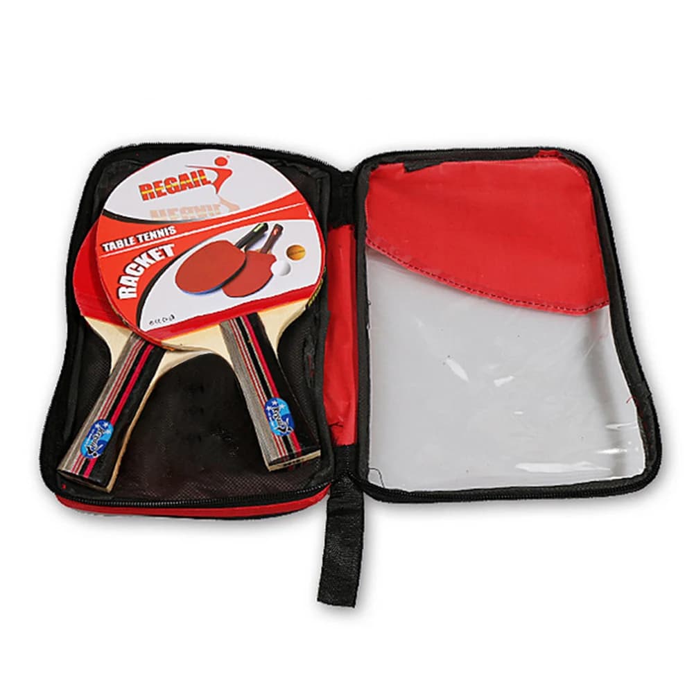 Ping Pong Paddles with Storage Bag Table Tennis Racket Ping Pong Paddles Set 2 Player Ping Pong Set for Beginners Training Game