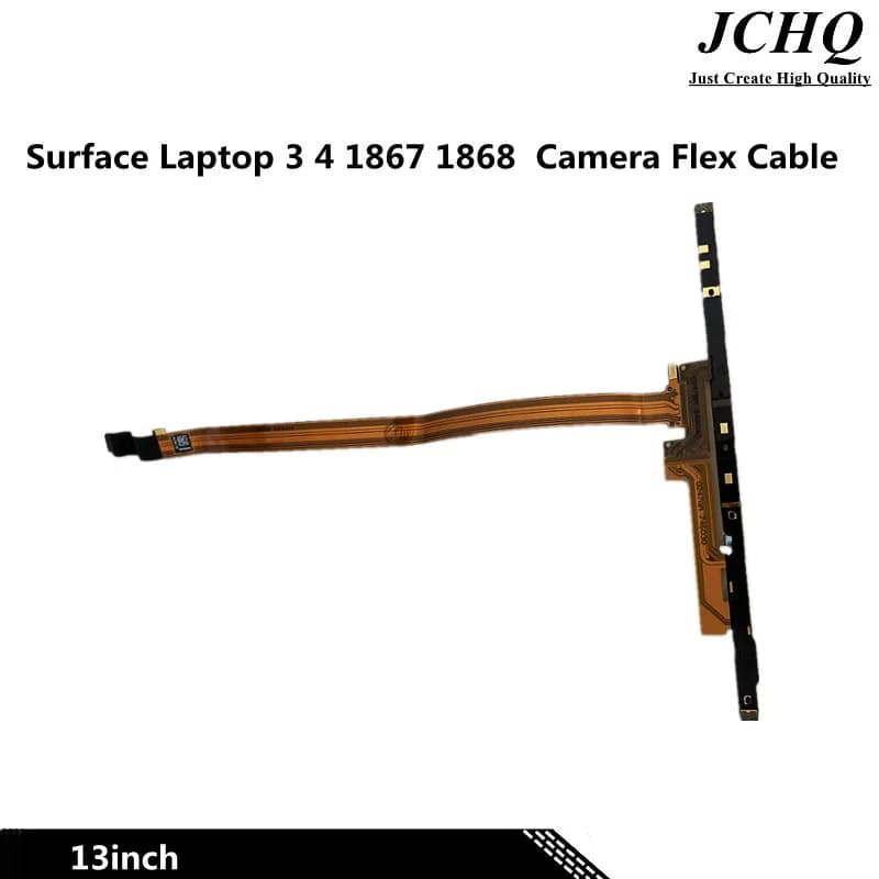 JCHQ Originale Per Microsoft Surface Laptop 3 4 1867 1868 13 pollici Interno Fotocamera Frontale Cavo Della Flessione Parte di Riparazione