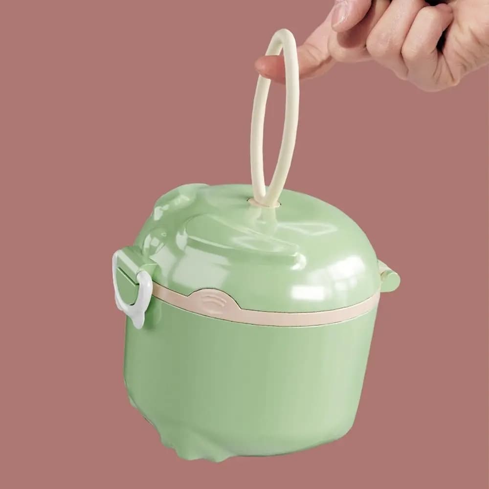 Cucchiaio per latte in polvere, scatola per il pranzo, barattolo sigillante, contenitore per snack, contenitore per latte in polvere per bambini, scatola per alimenti, cereali essenziali