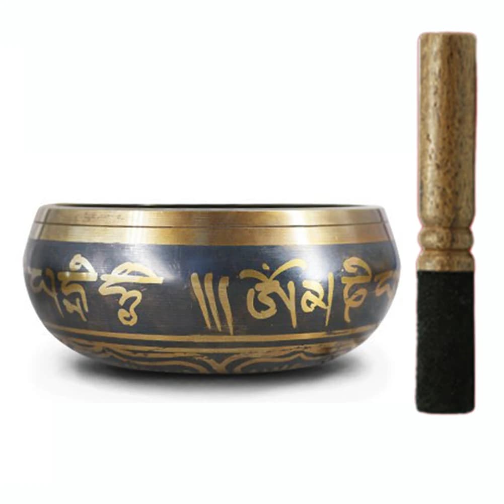 Chakra Healing Bowl Tibetan Singing Bowl Meditation Soothing Experience Decorative Touch High-quality Material