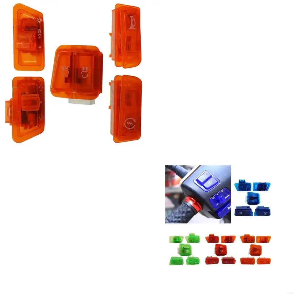 Sostituzione 5 pcs switch motociclette Luce ruota Horn per i ciclomobili scooter