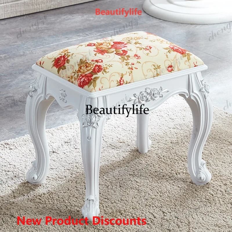 H Vanity Gaming Minimalist Stool Entrance Nordic Adults Stool Chair Living Room Middle Ages Luxury Portable