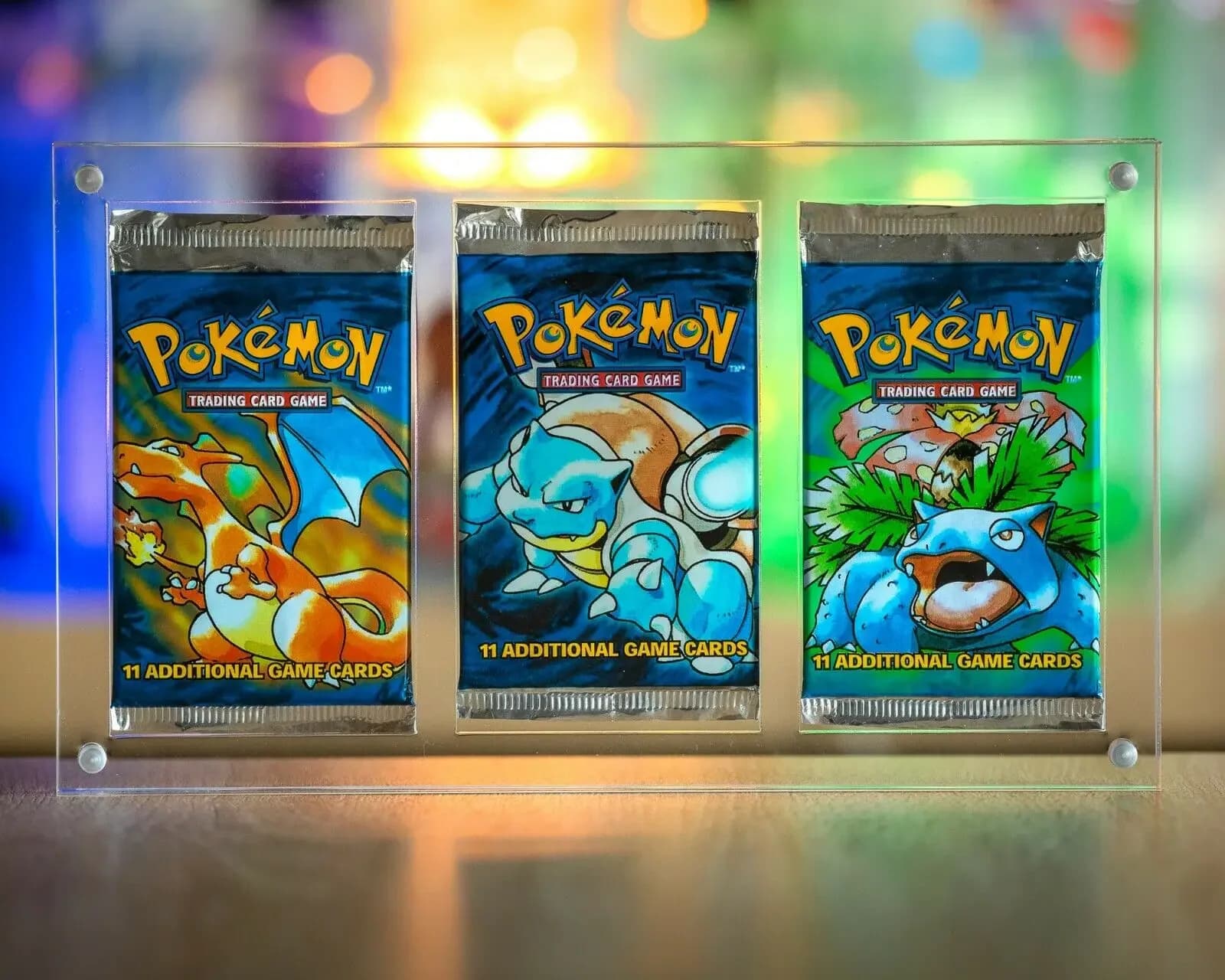 Confezione di carte magnetiche in acrilico trasparente, scatola di immagazzinaggio, vetrina protettiva per telaio singolo booster magnetico per confezione di carte Pokemoned