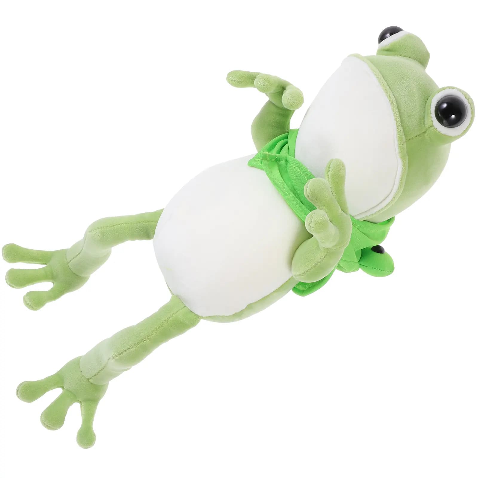 Peluche a Forma di Rana, Morbido e Confortevole, Decorazione per Casa, Ufficio, Camera da Letto, Divano, Auto, Adorabile Animale Cartoon