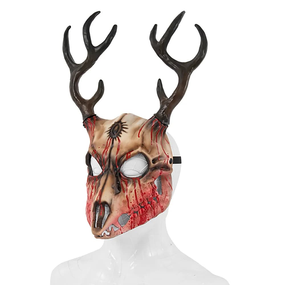 Mask for festival in mask Mask for animal head Mask for deer head for cosplay Masquerade for adults