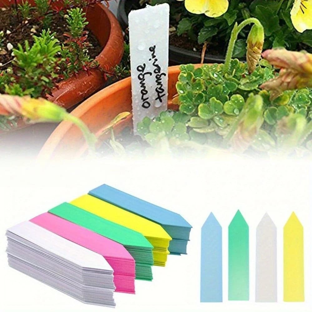 Plant labels - Reusable - Flower seed markers - Garden labels - Decorative tools