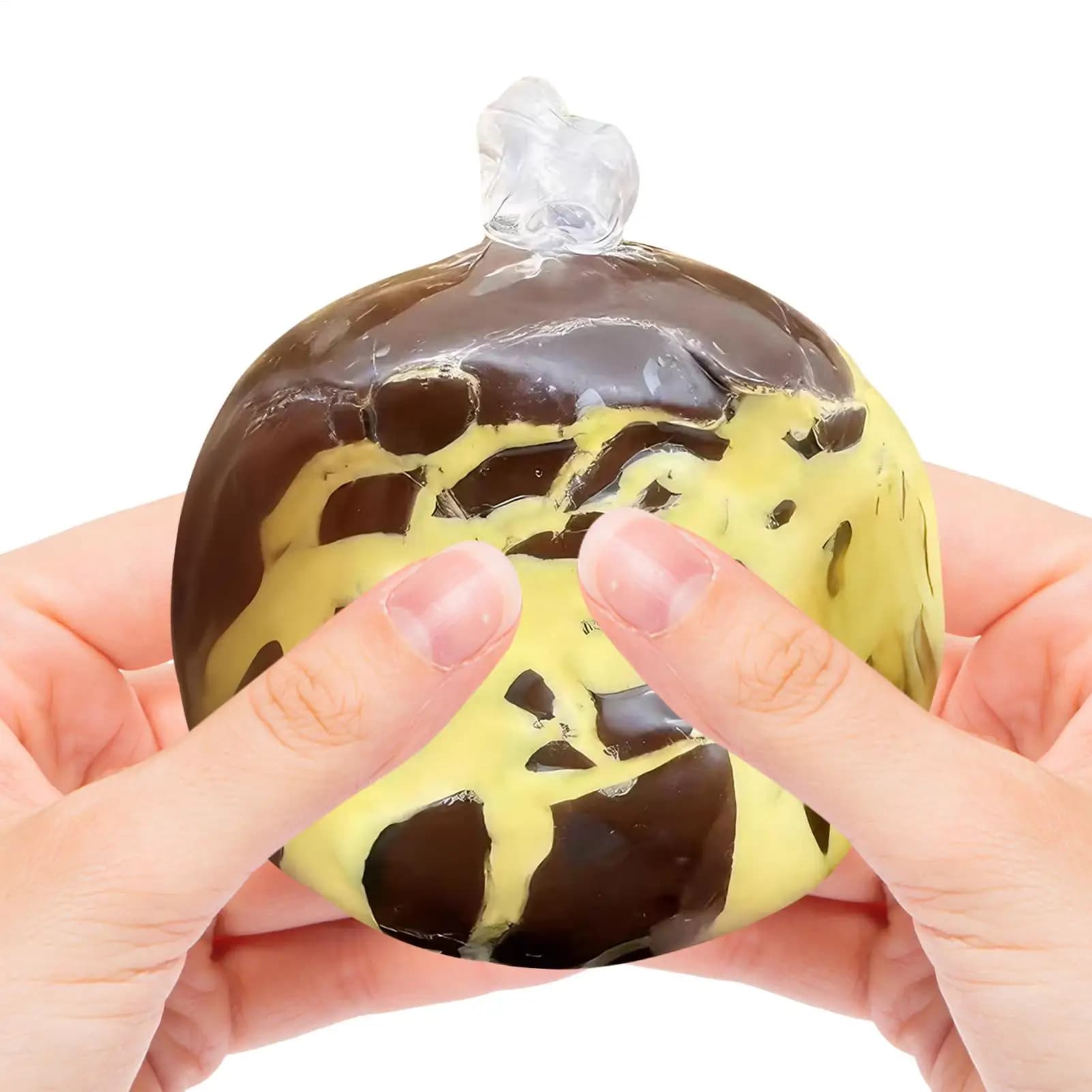 Anti Stress Balls Slow Rebound Pinch Dough Squeeze Crispy Chocolate Design Ball Toy For Kids Adults Teens Calming Party