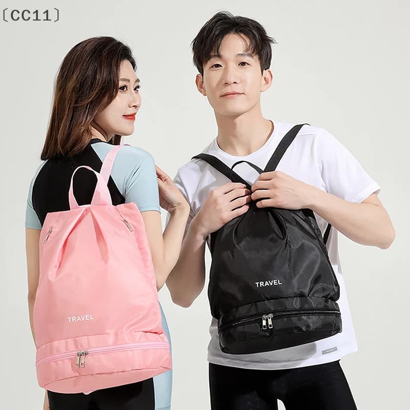 maveraCC11 Vauesso Separazione a secco Borsa da fitness Borsa da nuoto Borsa sportiva da viaggio impermeabile Borsa da calcio per basket Zaino da arrampicata