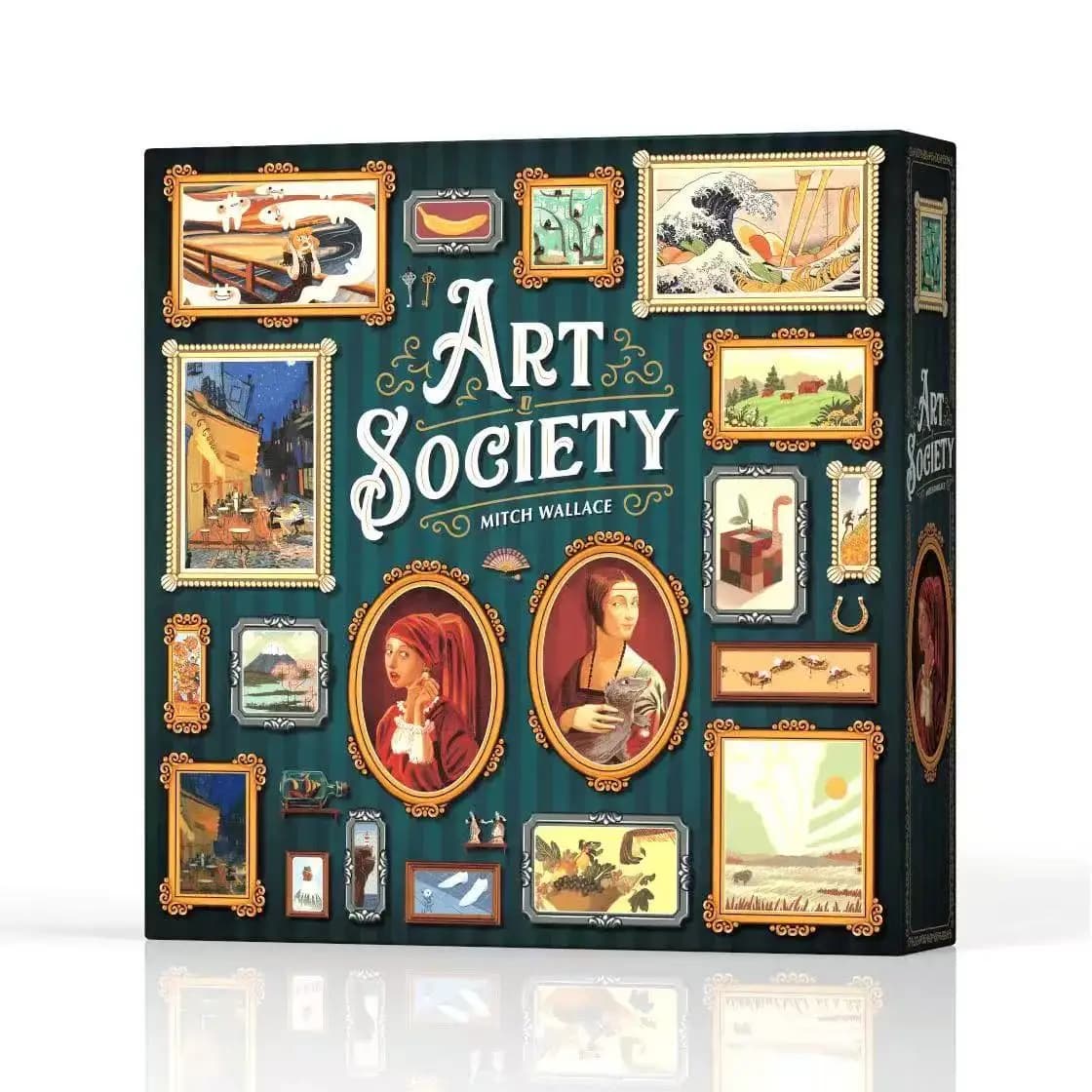 Gioco da Tavolo Art Society | 2-4 Giocatori | Durata di riproduzione 30-60 minuti | Gioco di Carte per Collezionare e Mostrare le Tue Opere d'Arte