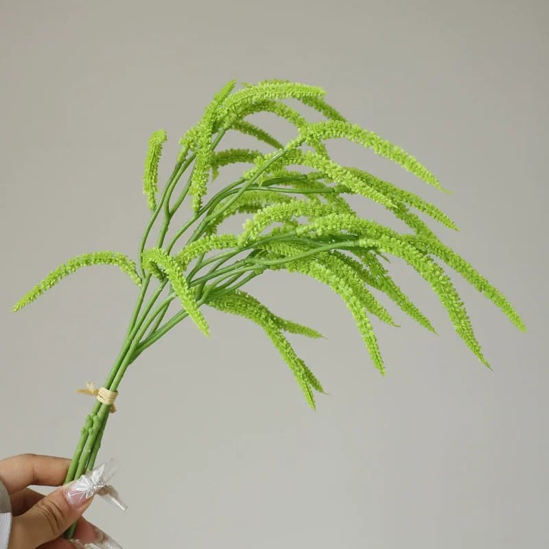 3Pcs/Bunch Artificial Plants Home Decoration - Lover's Tears Grass Fake Plants Greenery Room Decor Wedding Floral Arrangement