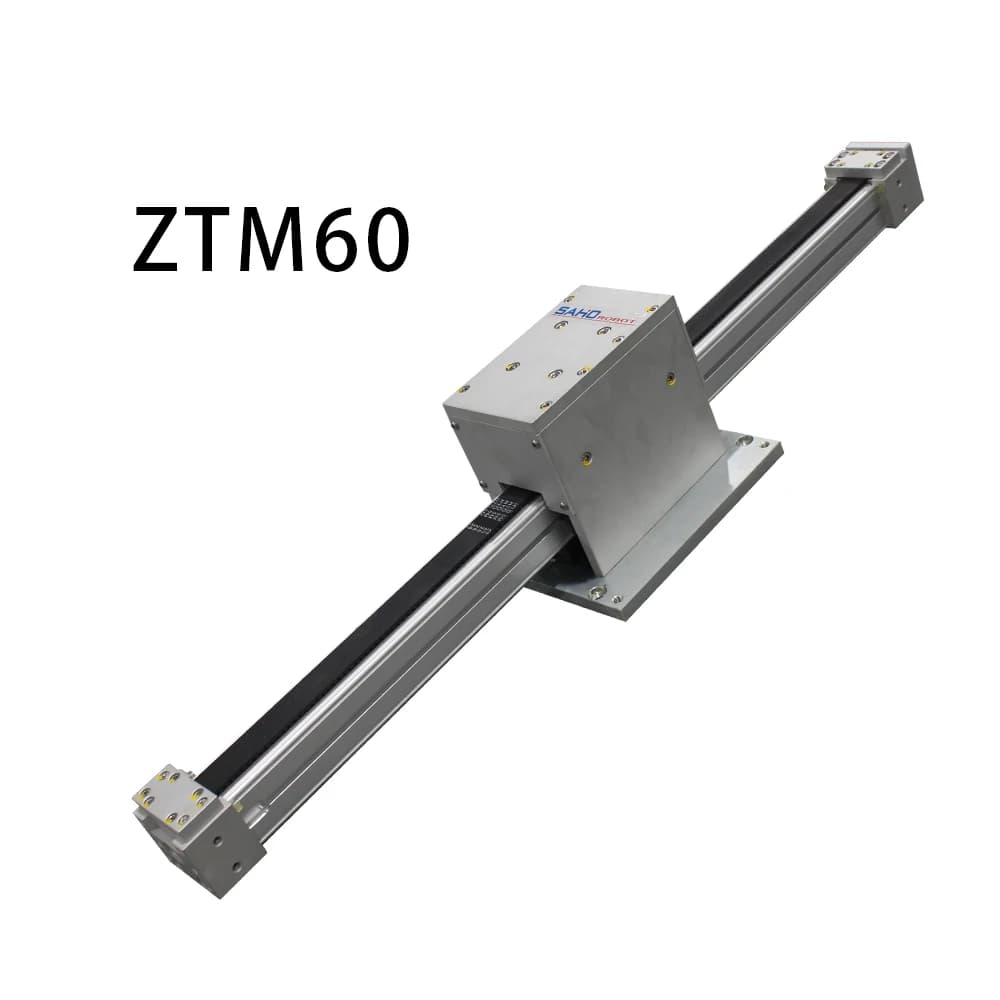 Modulo Lineare ZTM60 con Velocità di 1000mm/s, Carico Verticale 30kg, Attuatore Lineare per Corsa Massima 1500mm, Modulo Elettrico a Cinghia con Cremagliera