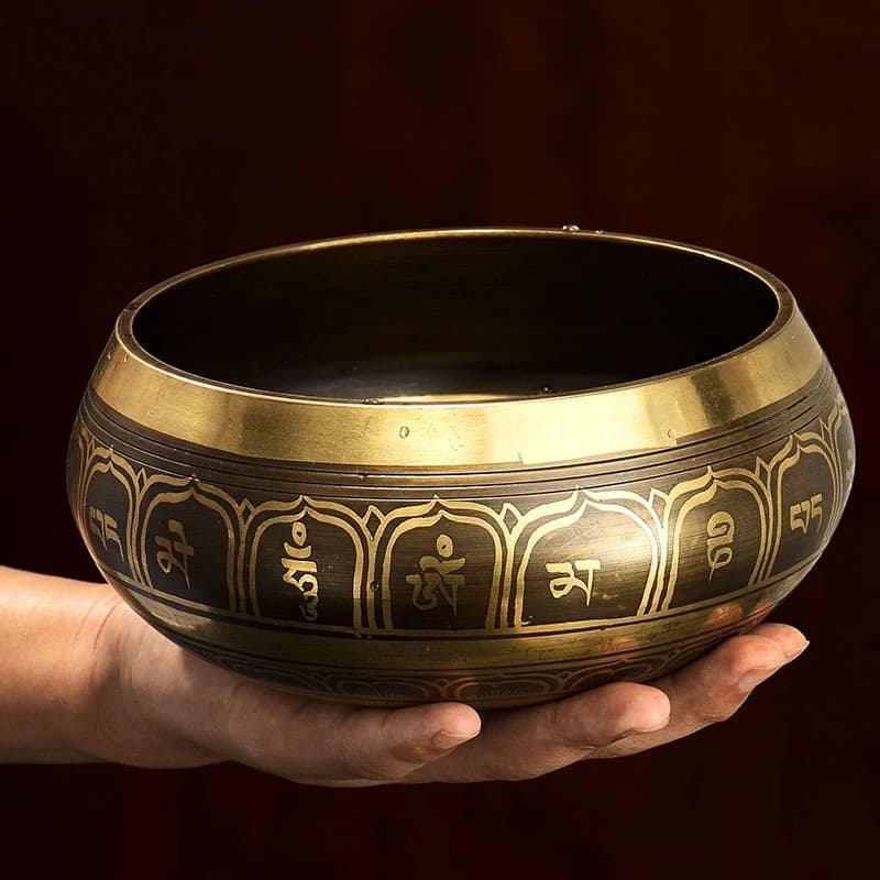 Tibetan Singing Bowl Meditation Sound Healing Singing Bowls Diapason Chakra Percussion Instruments Yoga Musical Instruments