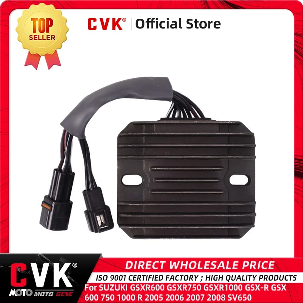 CVK Raddrizzatore Regolatore di Tensione Caricatore Per SUZUKI GSXR600 GSXR750 GSXR1000 GSX-R GSX 600 750 1000 R 2005 2006 2007 2008 SV650