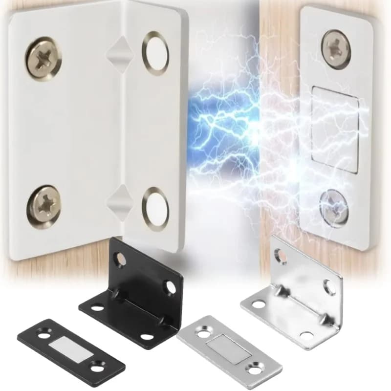 Chiudiporta magnetico Forte chiudiporta Magnete con chiusura magnetica per mobili Armadio Chiusura ultra autoadesiva
