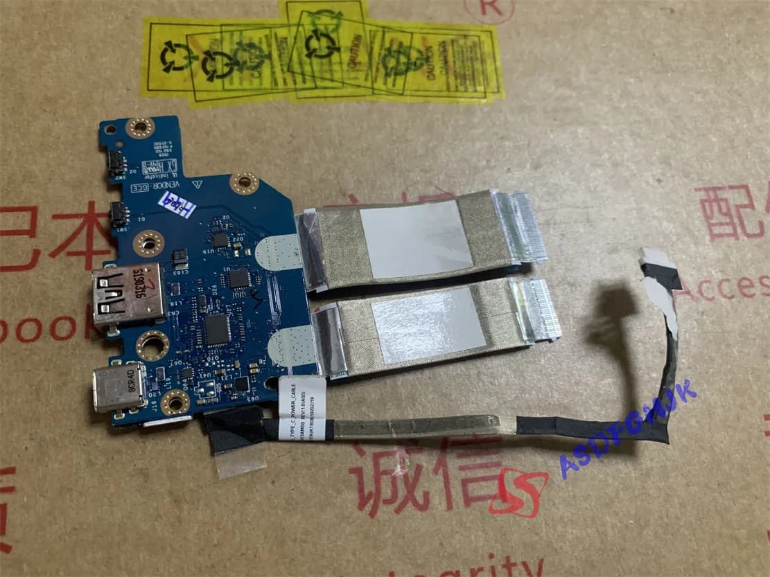 Originale 0 rj2nm per Laptop Dell Chromebook 3100 sostituire la scheda USB con cavo ED810 Ls-g851p completamente testato