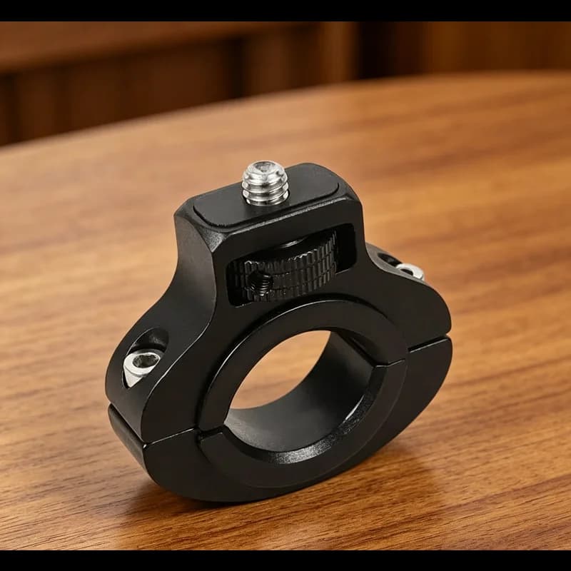 Handlebar & Seatpost Mount with 1/4" Screw, for GoPro, Insta360 X3, YI Action Camera & Phone, for Bicycle & GPS