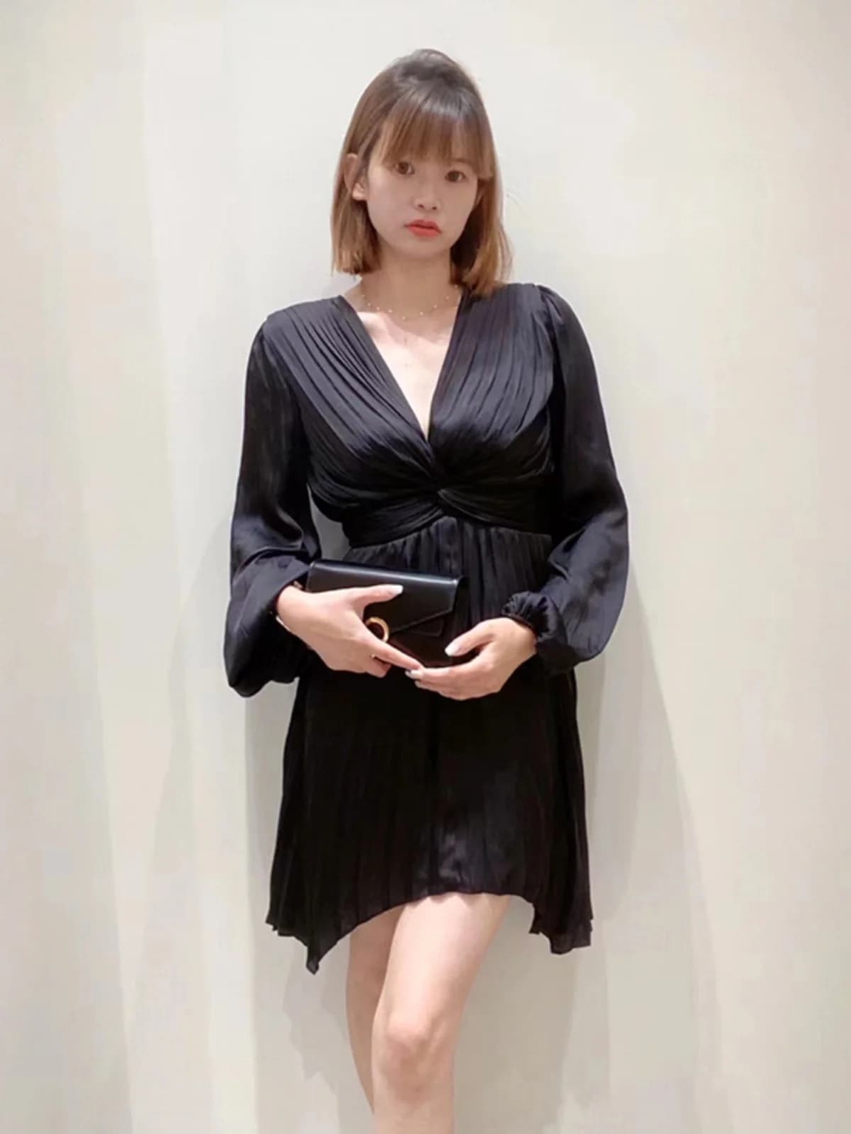 Elegant V-Neck Maxi Dress Silken Heavy Embroidery High Waist Asymmetrical Evening Gown for Women Summer Commute Basic Style