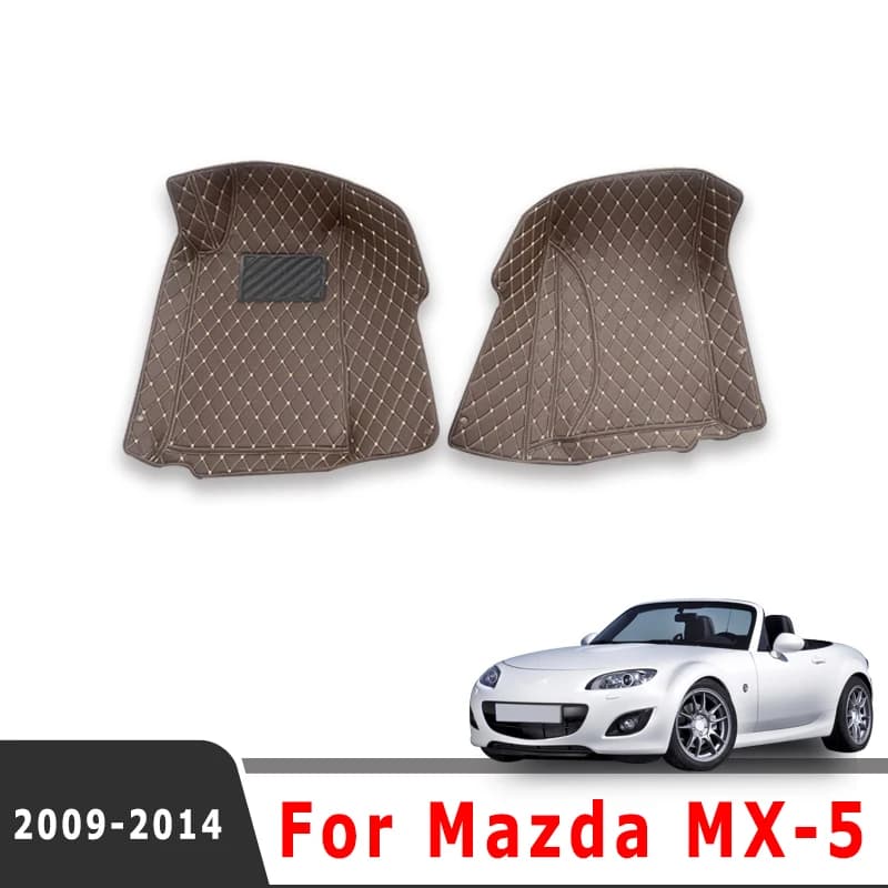 Car mats for Mazda MX-5 MX5 2014 2013 2011 2010 2009 Car mats Accessories Waterproof products Covers