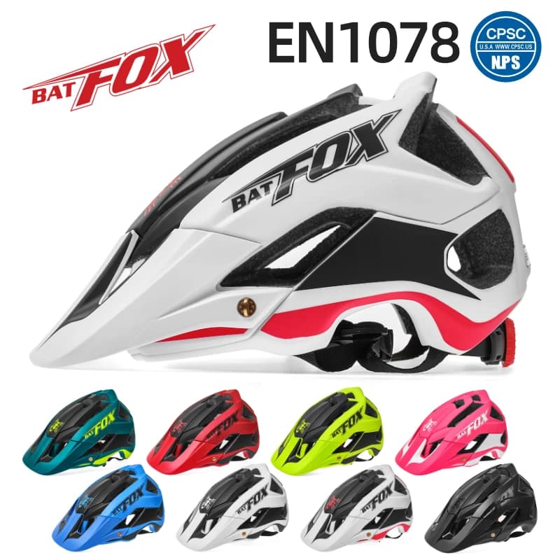 Batfox bicycle helmet man skateboard scooter skateboard safety cap for children children outdoor sport cycling for adults bike helmets mtb