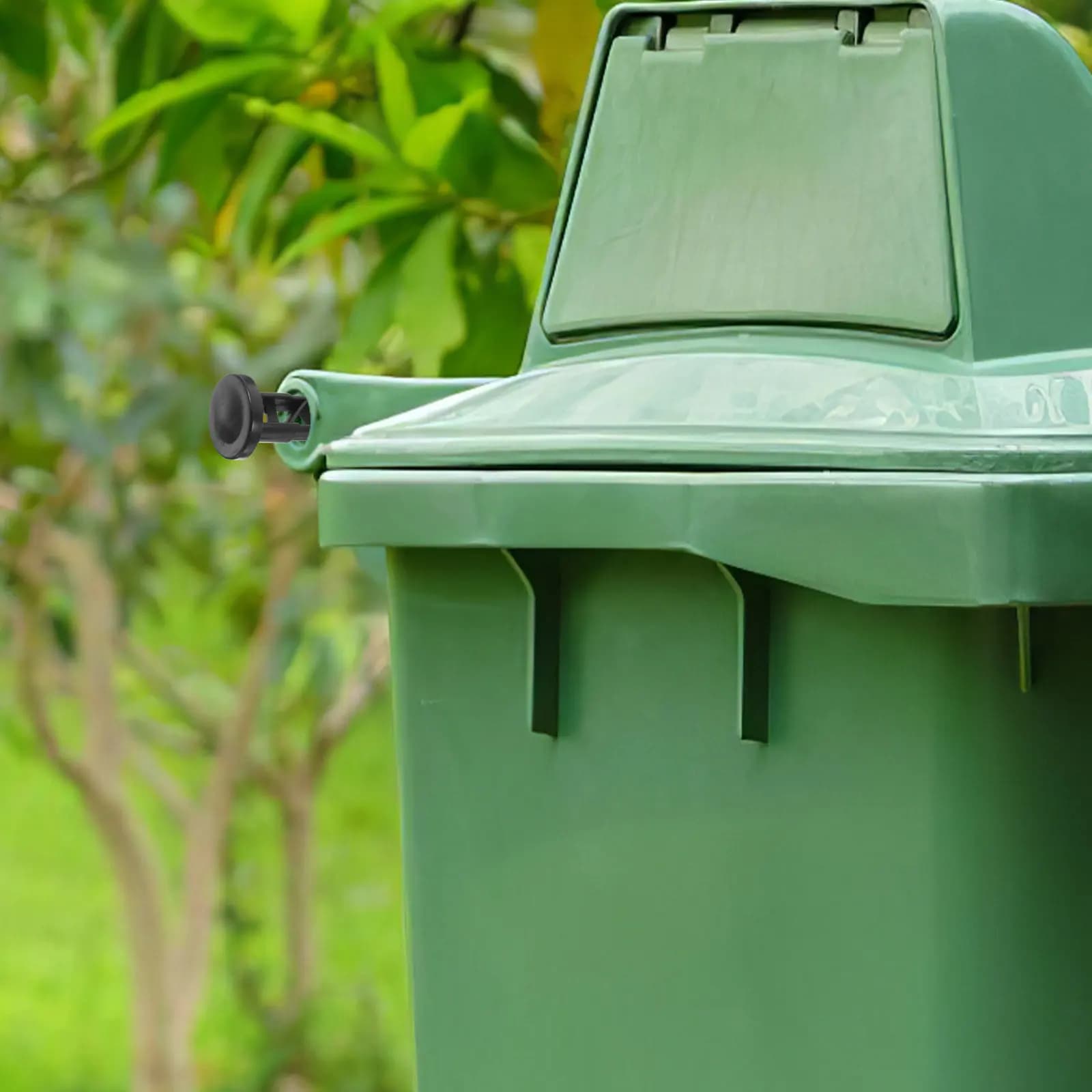 6 Pezzi Perni di Collegamento per Coperchi di Bidoni della Spazzatura, Resistenti, per Contenitori da Giardino, Ricambi Anti-perdita, Uso Residenziale e Commerciale