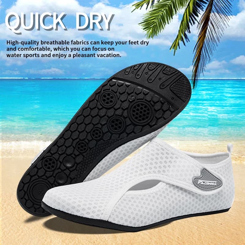 Scarpe per sport acquatici Calzini da yoga Aqua ad asciugatura rapida a piedi nudi Slip-on per uomo donna