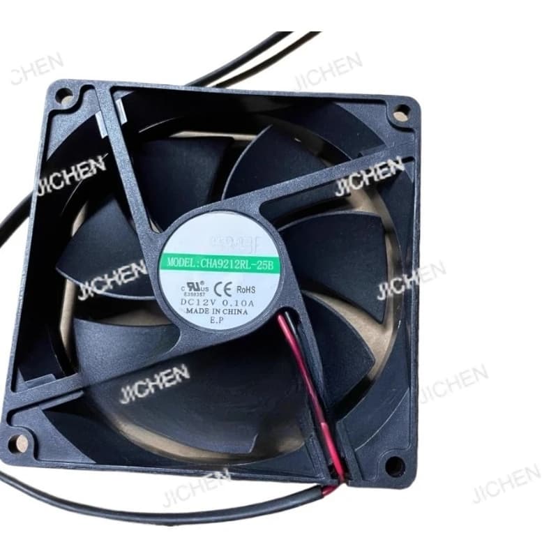 Ventola di Raffreddamento per Server JC CHA9212RL-25B DC 12V 0.10A 90x90x32mm a 2 Fili
