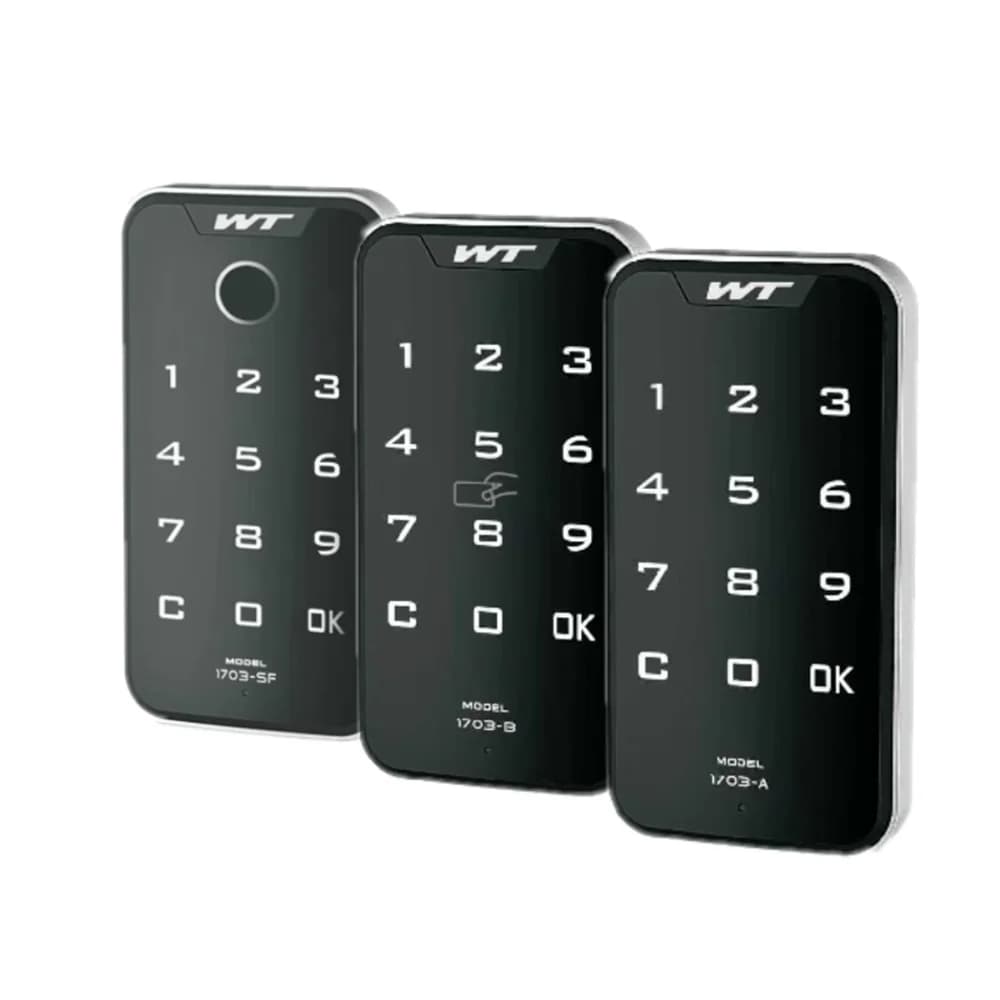 Armadietto digitale intelligente SecurityTouch Tastiera Armadi in lega Serratura elettronica per armadietto per porta dell'armadietto Password, impronta digitale, ICcard