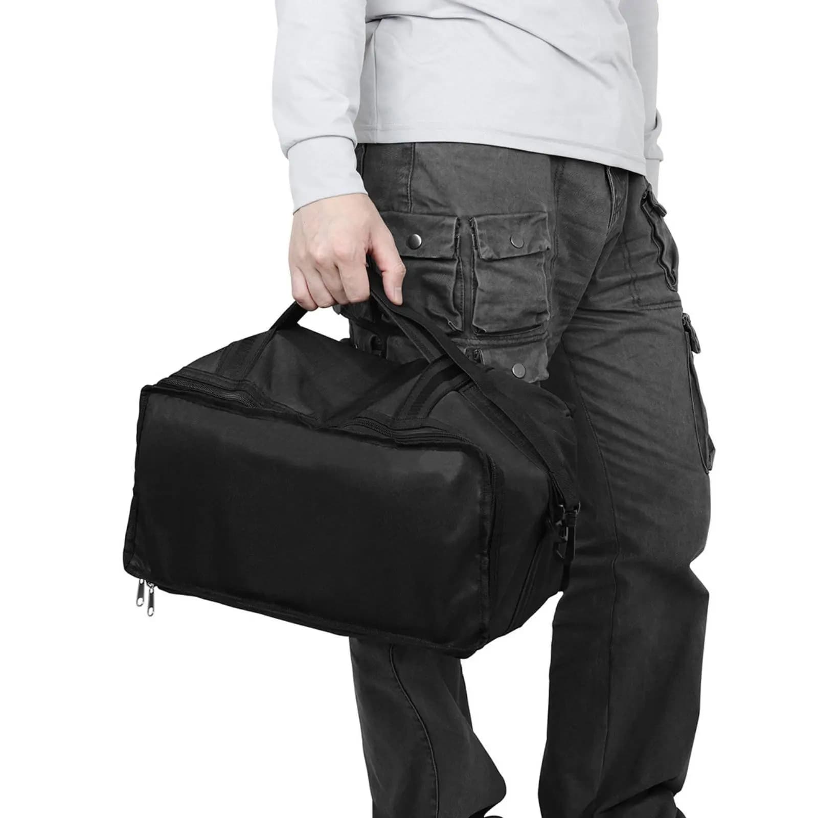 Padded Bongo Case Oxford Cloth Bongo Drum Bag Music Gear Safeguarding Interior Sturdy for Percussionists