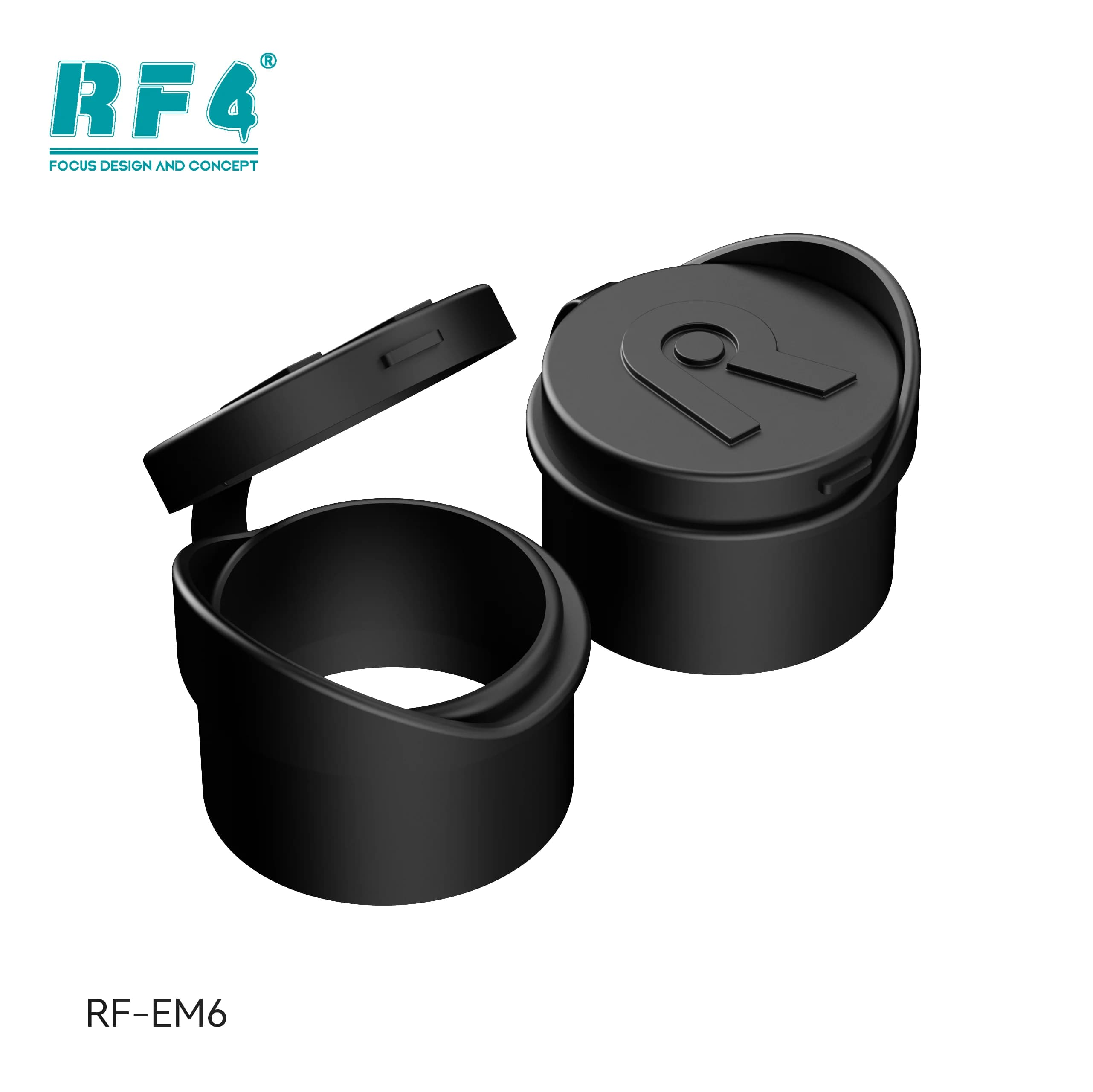 RF-EM6 Progettato specificamente per gli oculari del microscopio. Si blocca efficacemente la polvere previene i graffi. Design con copertura ribaltabile per un facile utilizzo
