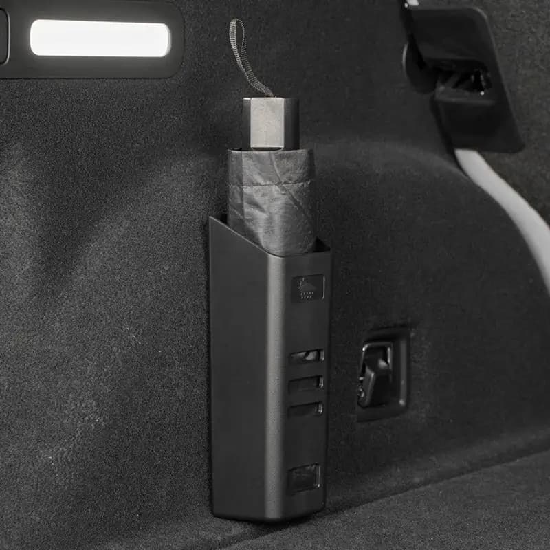 Portaombrelli per Bagagliaio Auto, Contenitore Portaombrelli per Veicoli, Scatola Portaoggetti per Auto, Portaoggetti da Portiera, Portaoggetti Domestico, Adattabile Universalmente