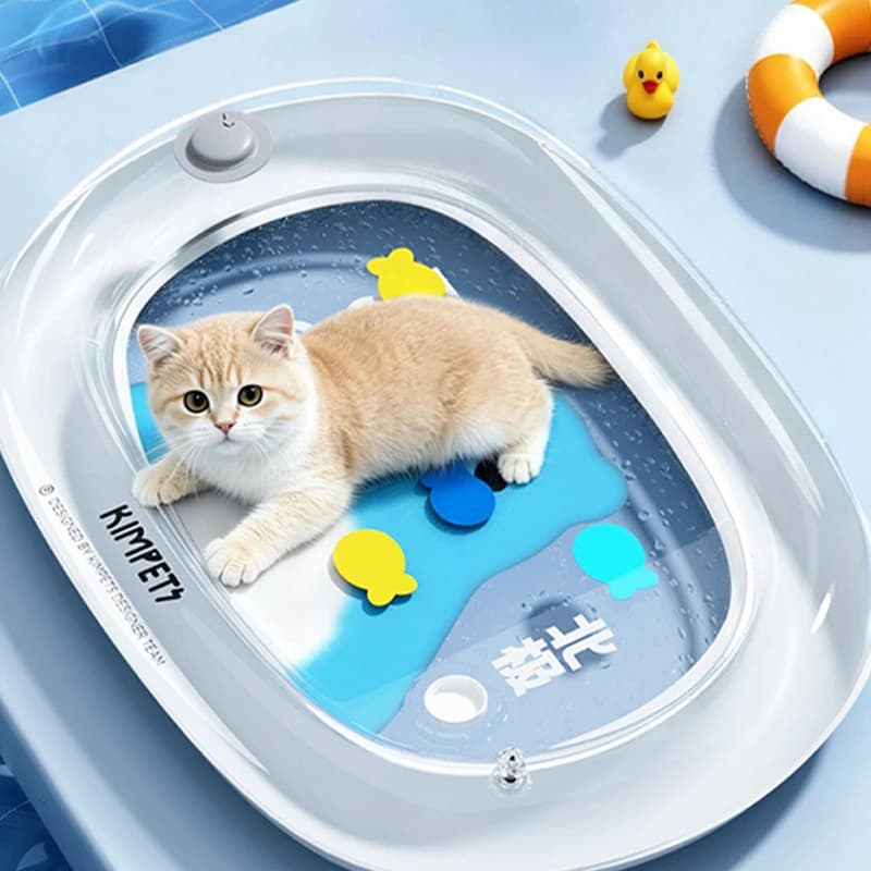Materassino Gonfiabile Estivo 2026 per Animali Domestici, Grande Tappetino Refrigerante per Cani e Gatti, Giocattolo Anti-Graffio Spesso per Cani, Tappetino Rinfrescante per Cani M - XL