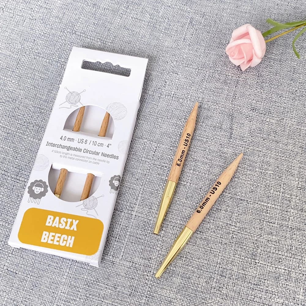 1 piece Knitpro Basix Speical (8.5cm) Interchangeable Circular Short Knitting Needle Tips