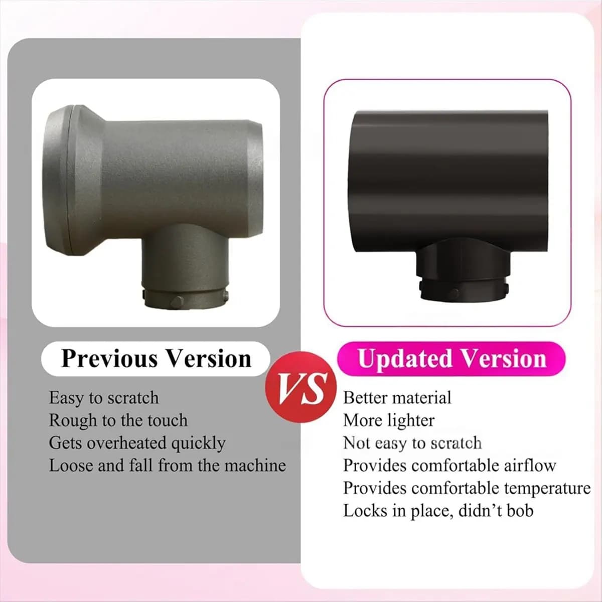 (A61K) Dyson Airwrap Styler Diffuser and Adapter Set, Transform your Airwrap Styler into a Hair dryer in Second Few