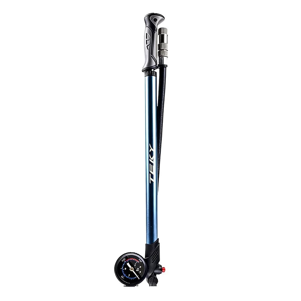 Pompa Portatile 300 PSI per Mountain Bike con Valvole Presta/Schrader, Pompa Universale per Forcella, Pompa Durevole per Sospensioni Bici da Montagna