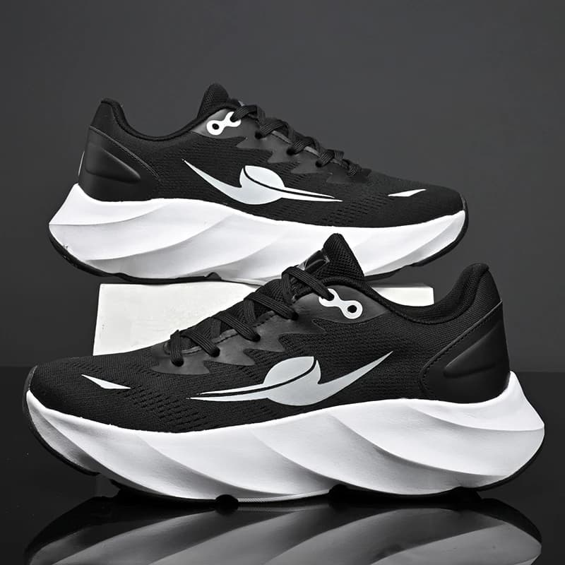Marathon Air Cushion Piastra in carbonio Scarpe da corsa sportive da uomo Traspiranti Leggere da donna Comode sneakers specializzate antiscivolo