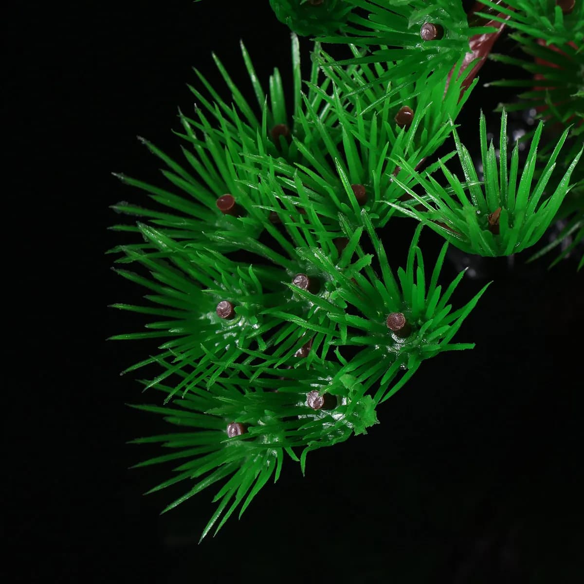 1 Pezzo di Piante Verdi Artificiali Realistiche per Acquari, Decorazione per Vasche dei Pesci, Piante Artificiali Premium Non Tossiche che Riproducono il Naturale