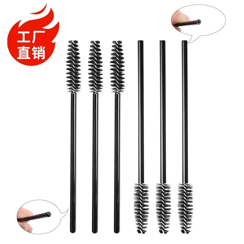 Disposable Eyelash Brushes for Extensions & Curling, Spiral Brow Brushes & Lash Combs, Wholesale Makeup Tools