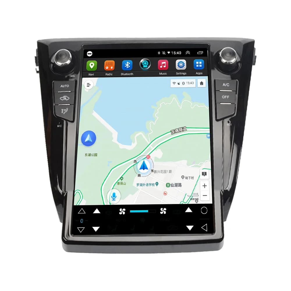Per Nissan Qashqai j11 2013-2017 Android 14 Tesla Schermo PX6 Lettore multimedido per auto Auto Radio Navigazione GPS Audio Stereo