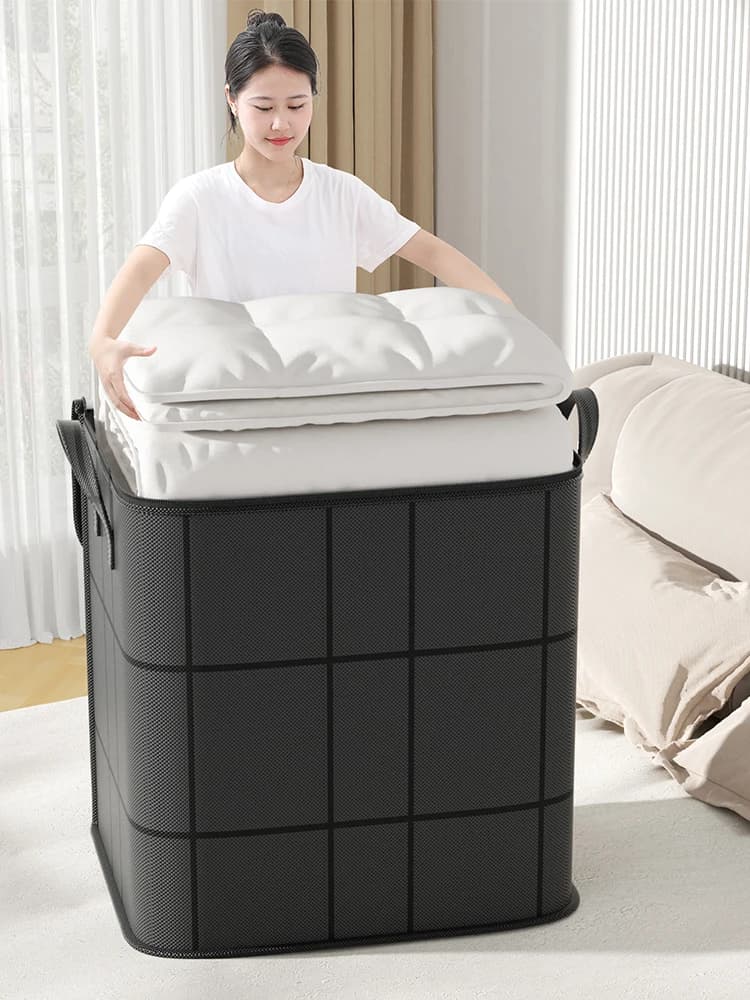Collapsible storage bag Clothes Organizer Waterproof clothing storage bag Dust bag Wardrobe dormitory bedroom organizer bag