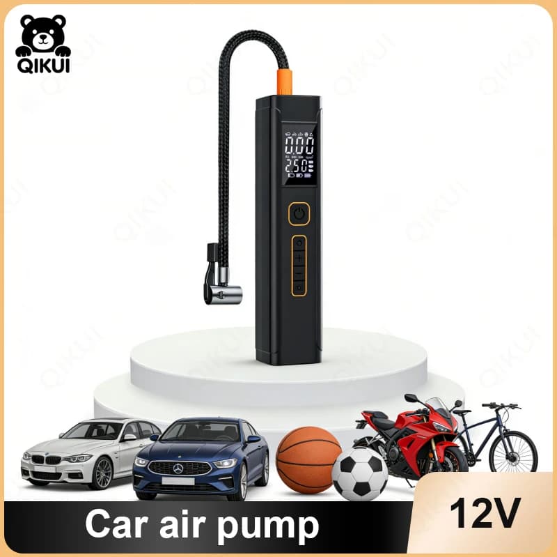 Avviatore di Emergenza Portatile per Auto con Compressore d'Aria Integrato, Doppia Ricarica USB, 12V DC