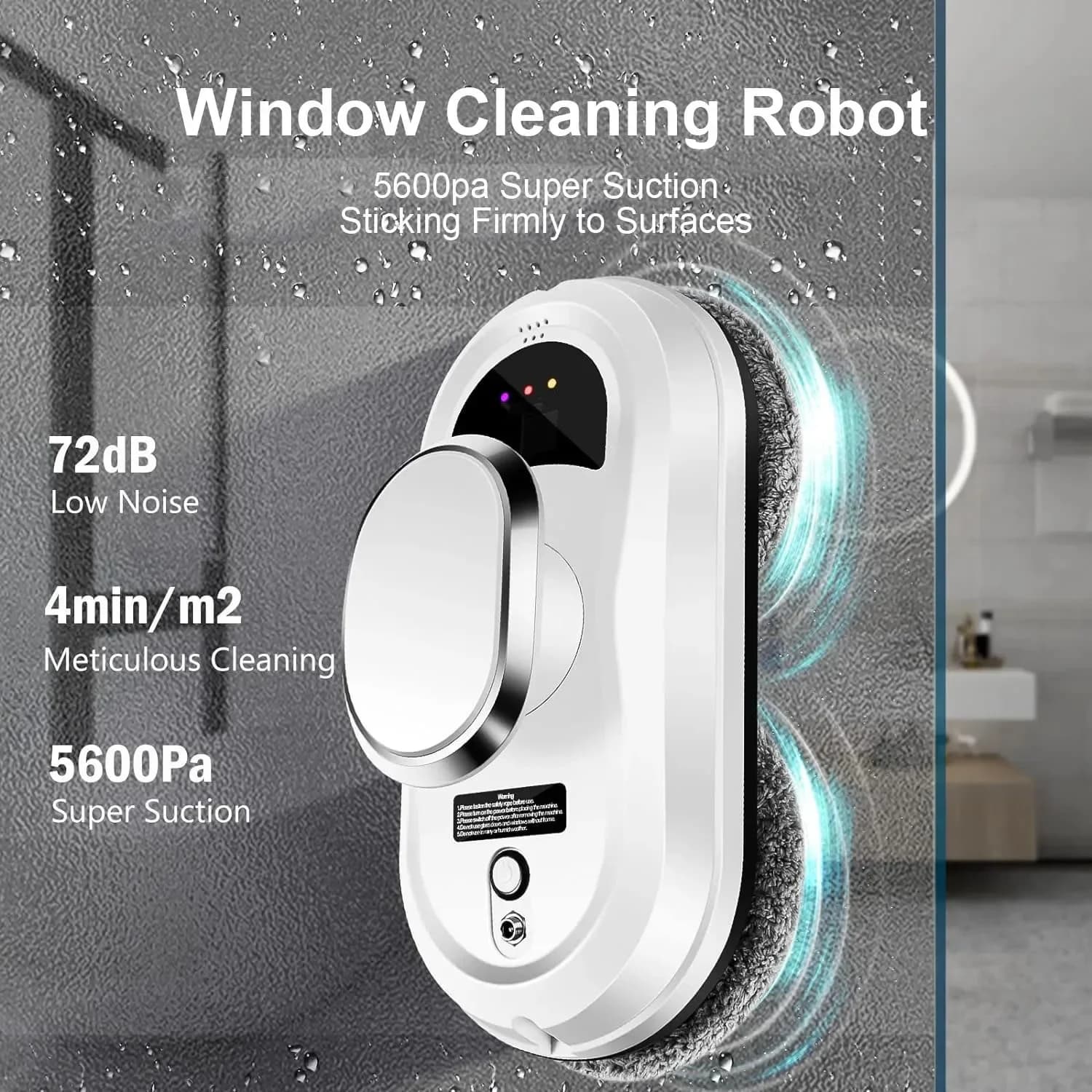 Pulitore per la pulizia delle finestre Robot Smart New Home Robot AspirapolvereRemote