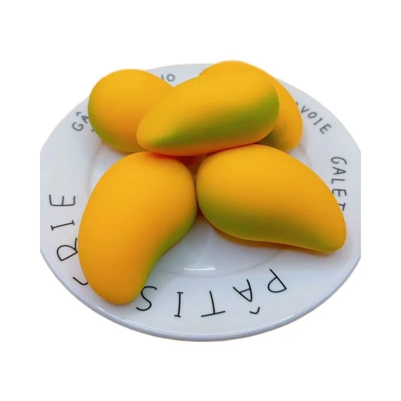 Stress Relief Toy Mango Squishy Ball Super Slow Rebound Decompression Fidget Butter Adult Toy Anxiety Relief