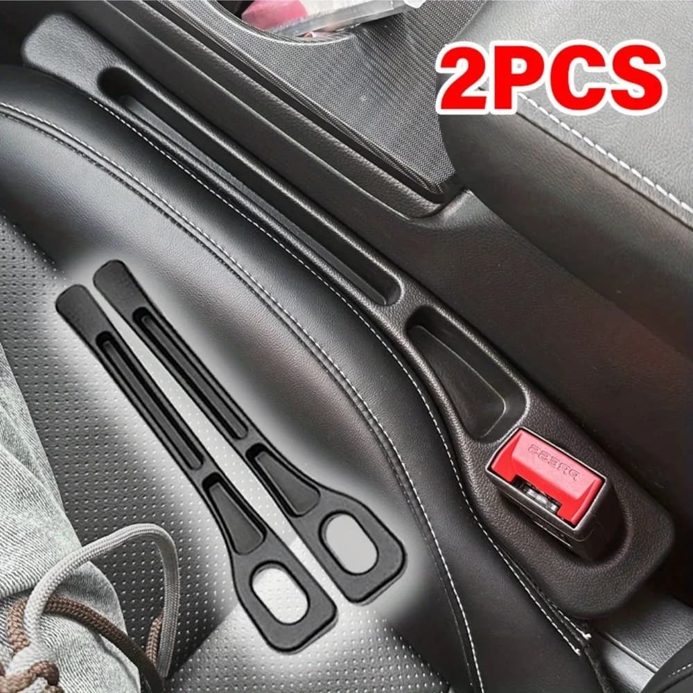2 Pezzi Organizer per Fessure tra Sedili Auto, Scatola Portaoggetti, Organizer per Console, Accessori Decorativi per Interni Auto