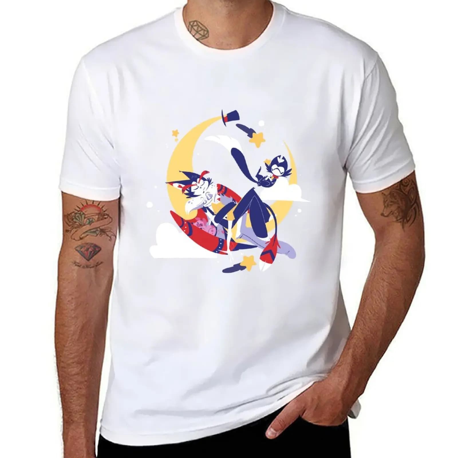 T-shirt HuskerDust Moonlight Slumber (by SeelApproved) T-shirt sportiva a maniche corte ad asciugatura rapida