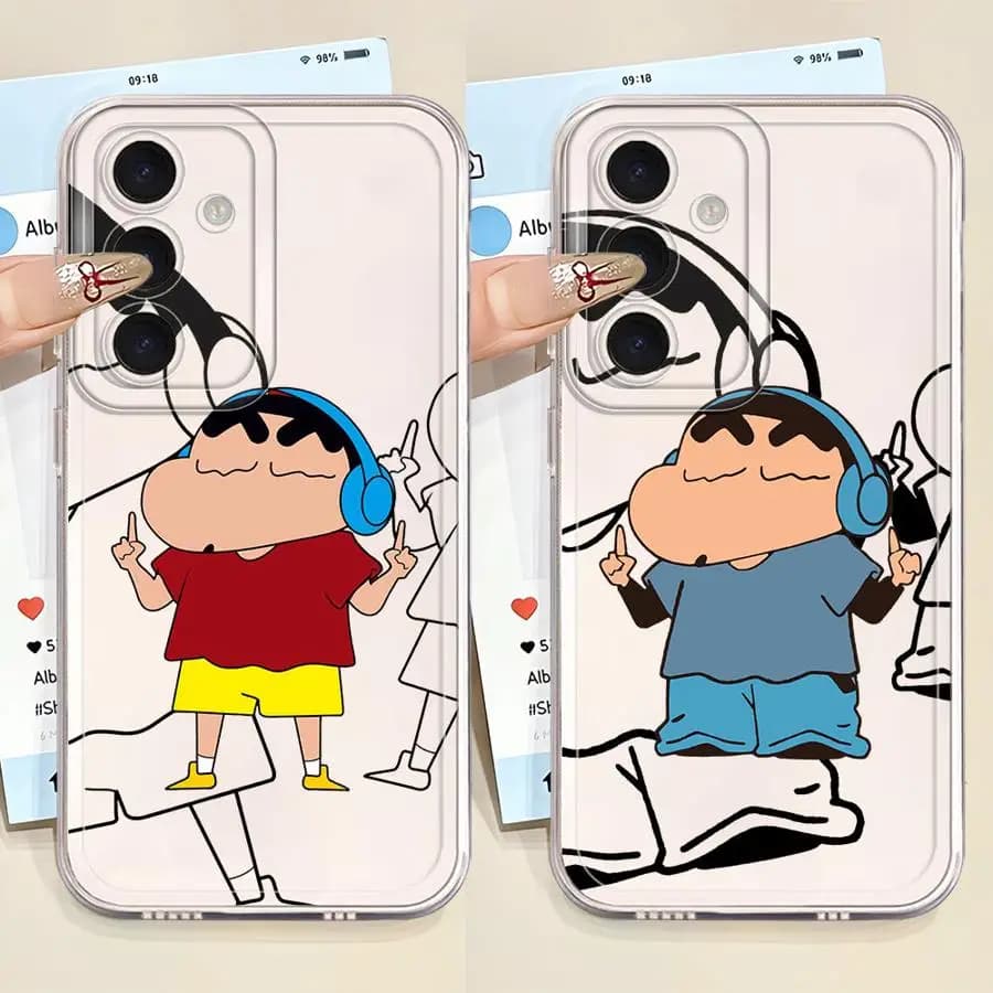 Cover per Telefono Cool Cra-yons Shin-chans per Samsung Galaxy A56 A50 A26 A24 A54 A15 A33 A52 A36 A13 A52 A31 A34 A35 A14 A16 A55
