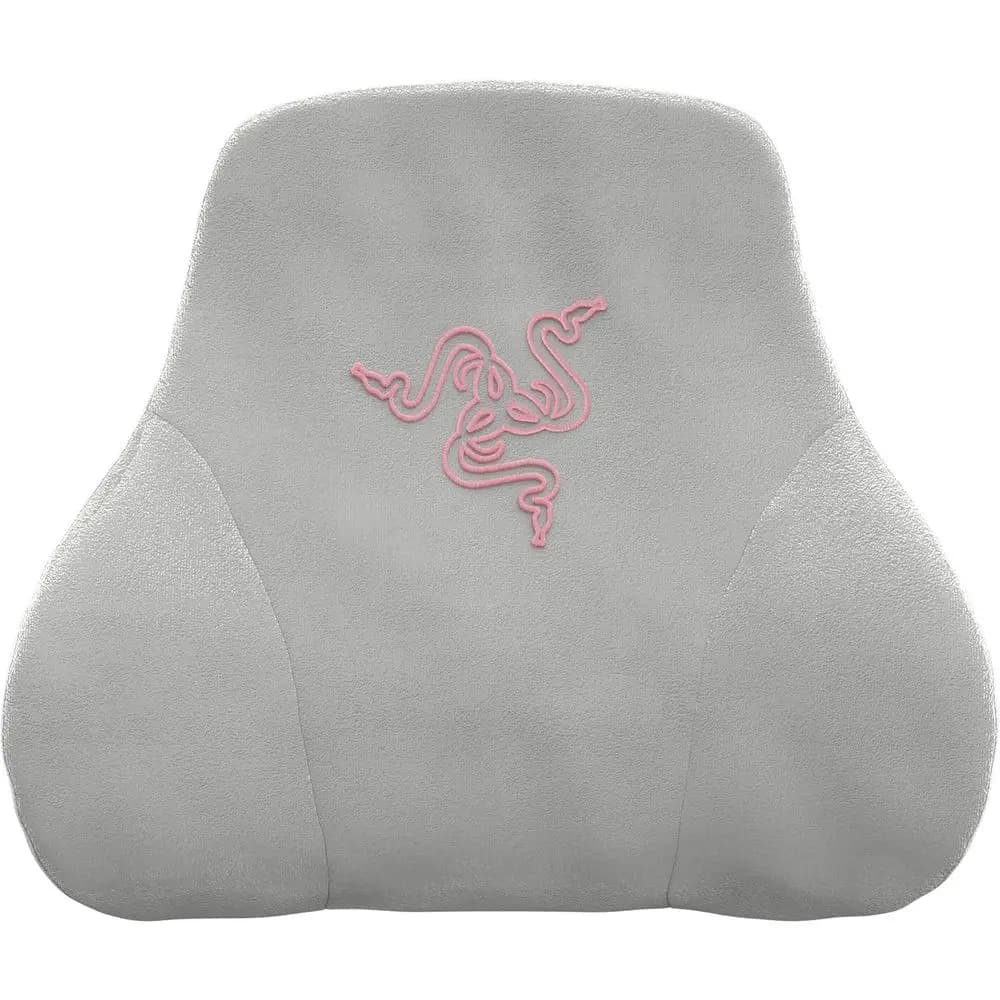 Sedia da Gaming Ergonomica in Memory Foam - Supporto con Cuscino in Velluto Rosa Morbido