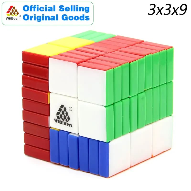 WitEden 3x3x9 Magic Cube 339 V1 Stickerless Professional Neo Speed Puzzle giocattoli educativi Antistress per bambini