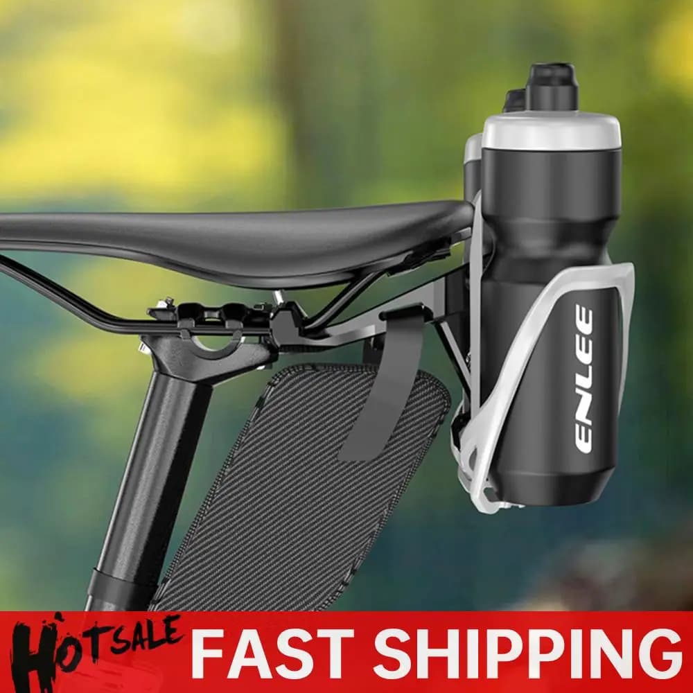 Adattatore per portabottiglie per bicicletta Sella per bici Adattatore per gabbia per tazza per bevande Adattatore per estensione porta bollitore per sella per bici da strada MTB