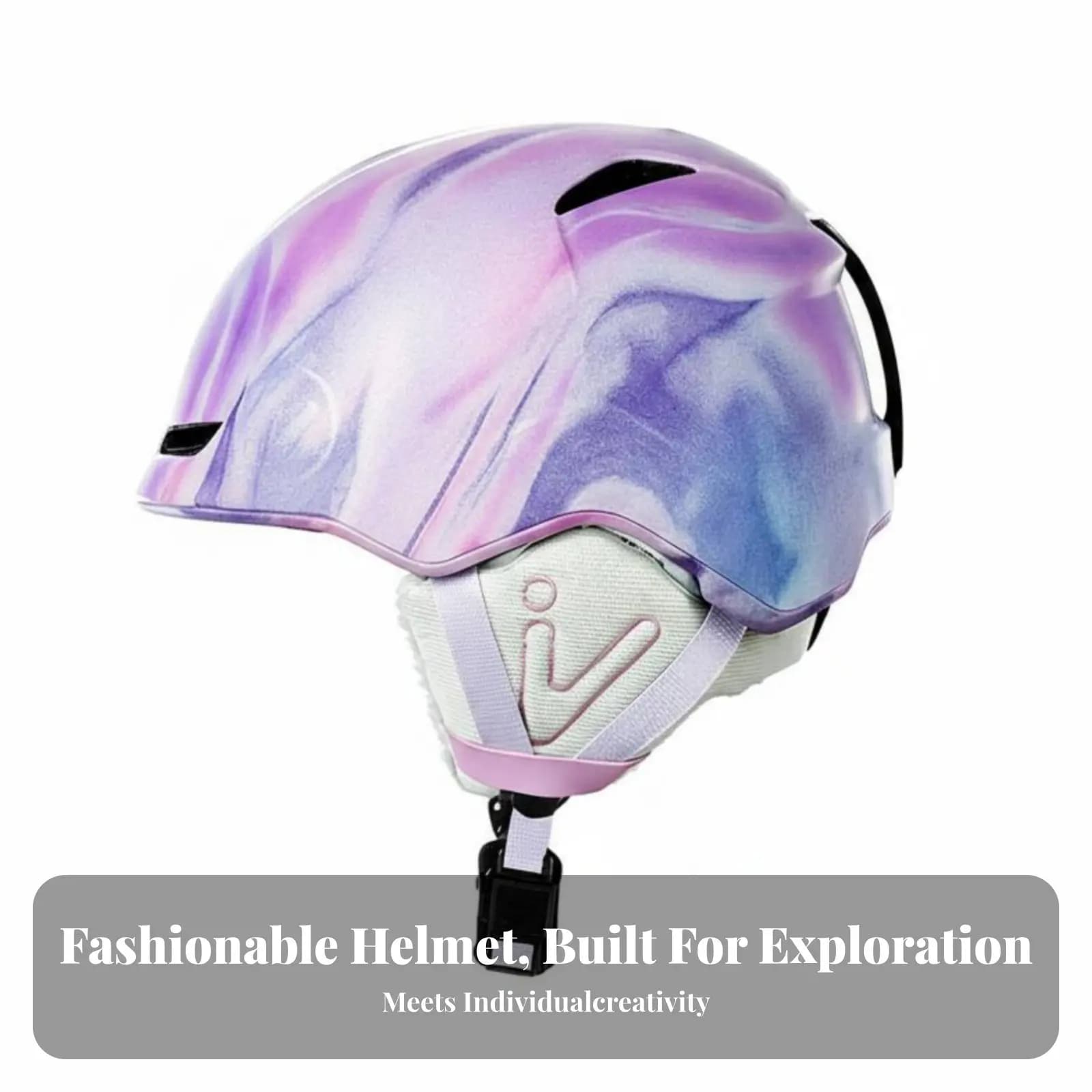 Casco da Sci per Bambini con Occhiali Integrati, Protezione Multi-Rivestimento, Anti-Appannamento, Unisex, Attrezzatura per Sport Invernali